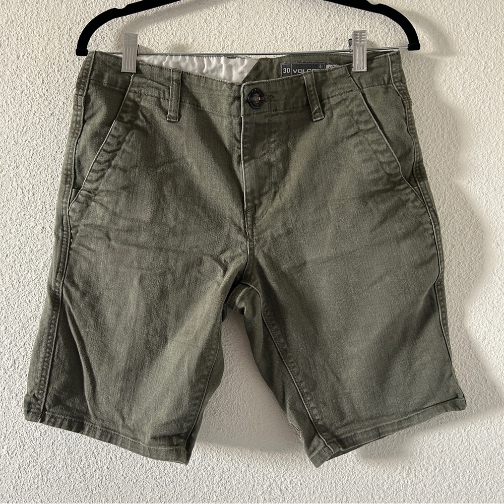 VOLCOM Casual Vacation Cruise Brunch Summer Spring jean Shorts Men’s 30